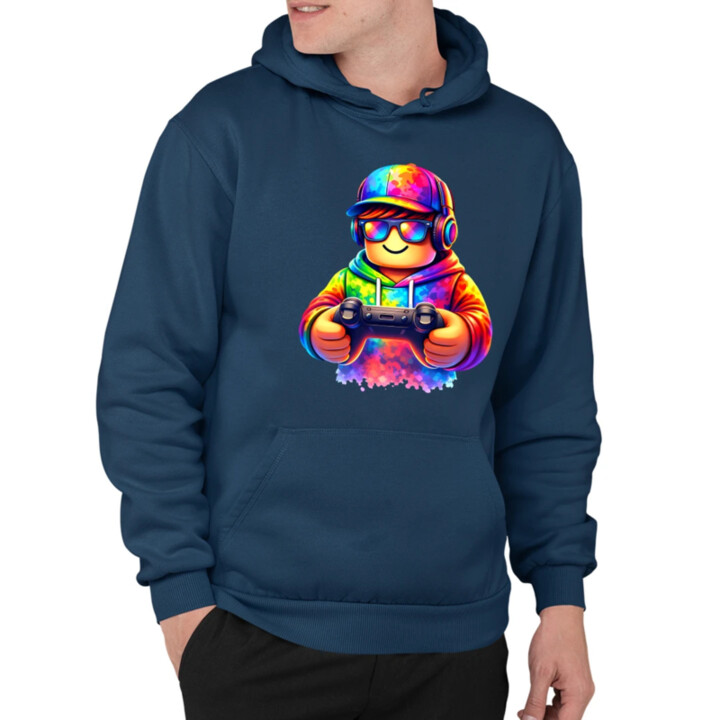 Hráč – pre fanúšikov hry Roblox  - pánska mikina s potlačou
