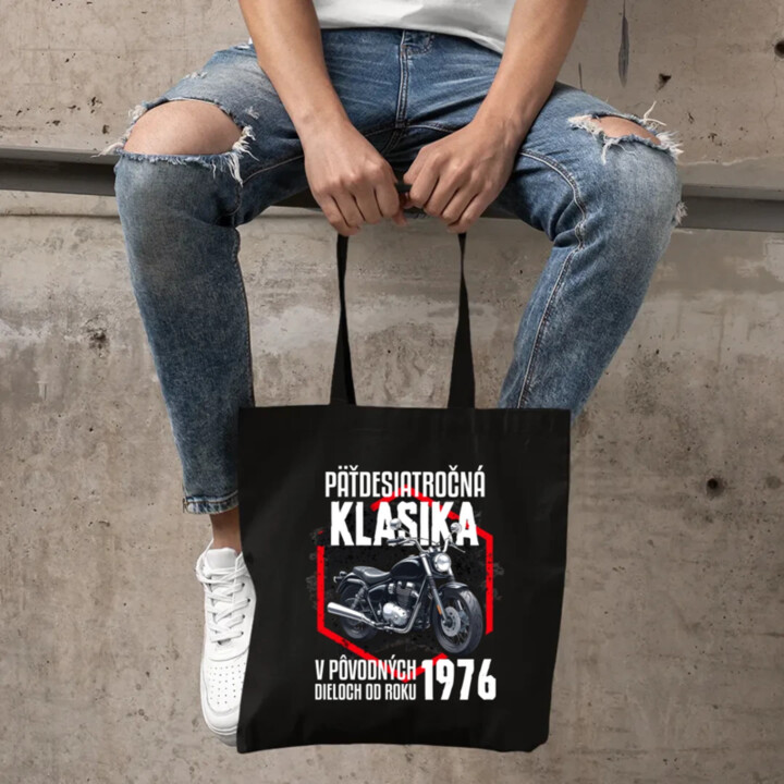 Päťdesiatročná klasika - v pôvodných dieloch od roku 1976 - taška s potlačou