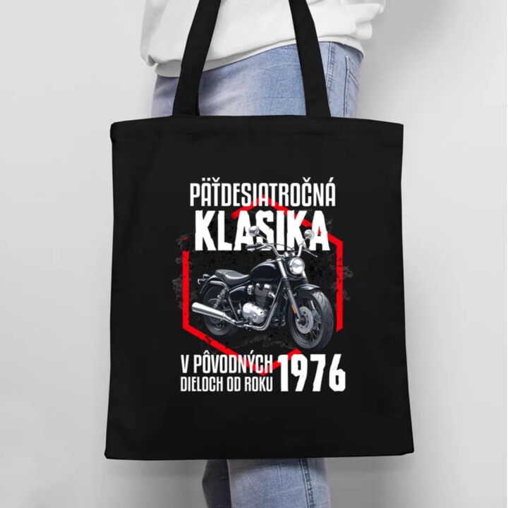 Päťdesiatročná klasika - v pôvodných dieloch od roku 1976 - taška s potlačou