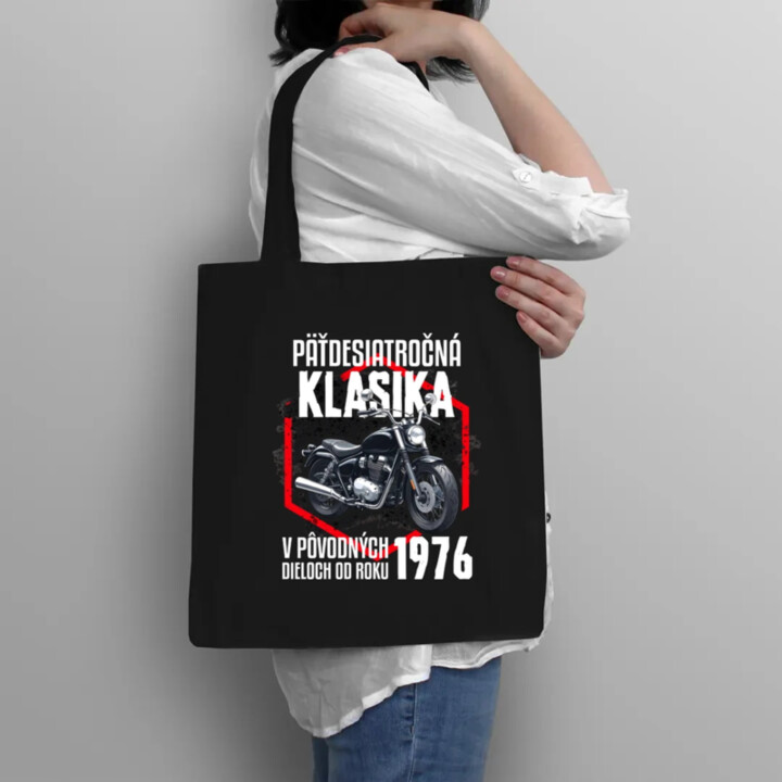 Päťdesiatročná klasika - v pôvodných dieloch od roku 1976 - taška s potlačou
