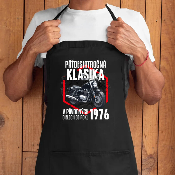 Päťdesiatročná klasika - v pôvodných dieloch od roku 1976 - zástera s potlačou