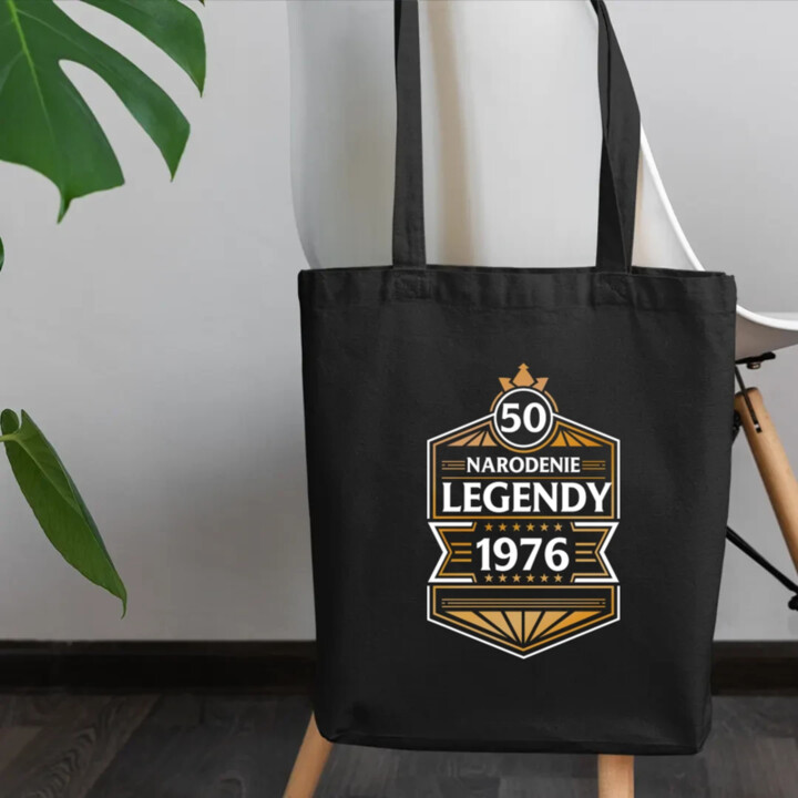 50 rokov - Narodenie legendy 1976 v2 - taška s potlačou