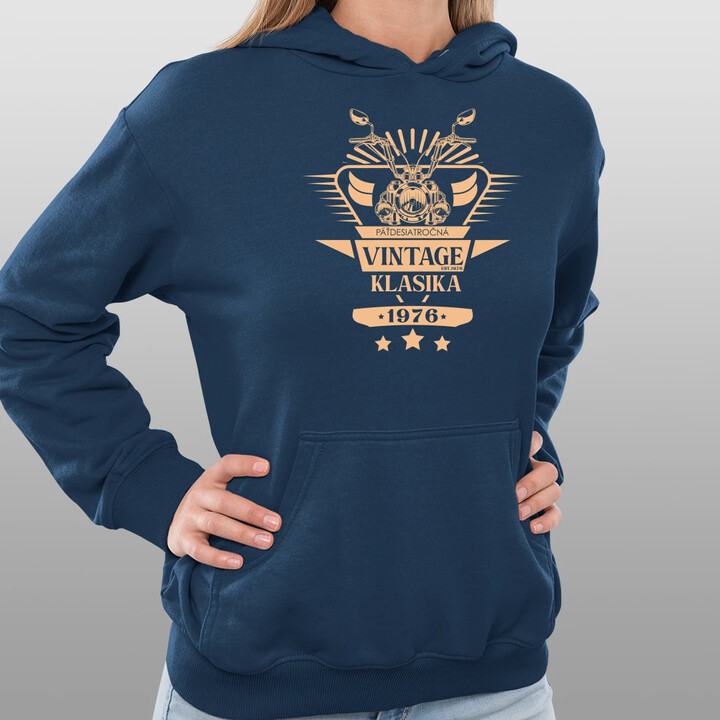 Vintage klasika - 1976  - dámska mikina s potlačou