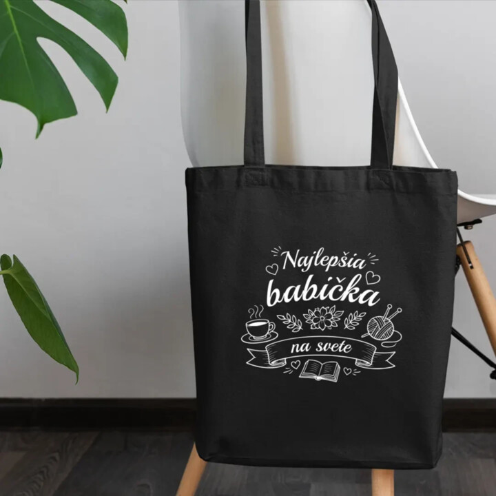 Najlepšia babička na svete - taška s potlačou