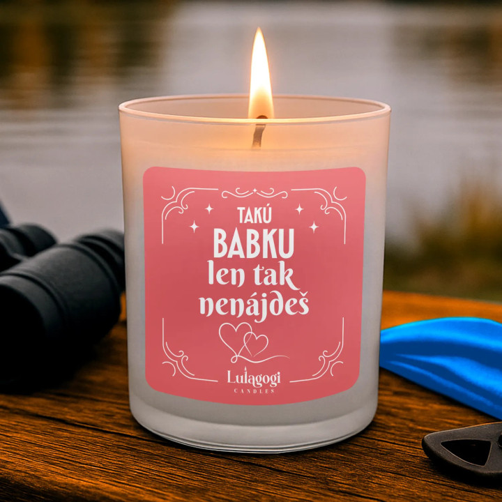 Takú babku len tak nenájdeš – vonná sviečka ako darček