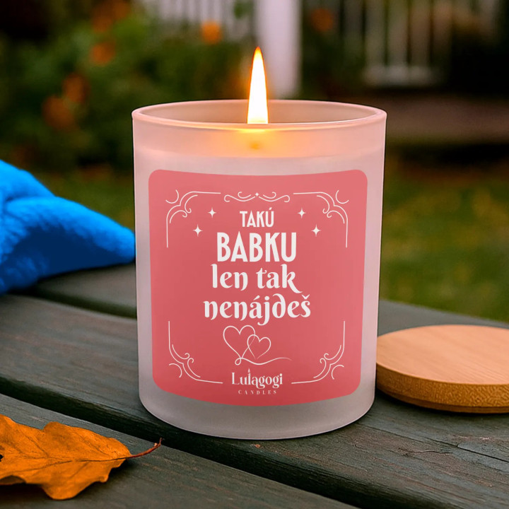Takú babku len tak nenájdeš – vonná sviečka ako darček
