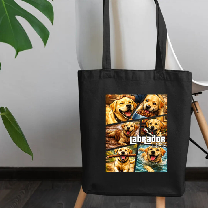 Labrador life - taška s potlačou