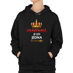 Kráľovná je len jedna  - dámska mikina s potlačou