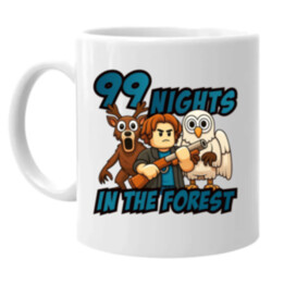 99 nights in the forest - keramický hrnček s potlačou