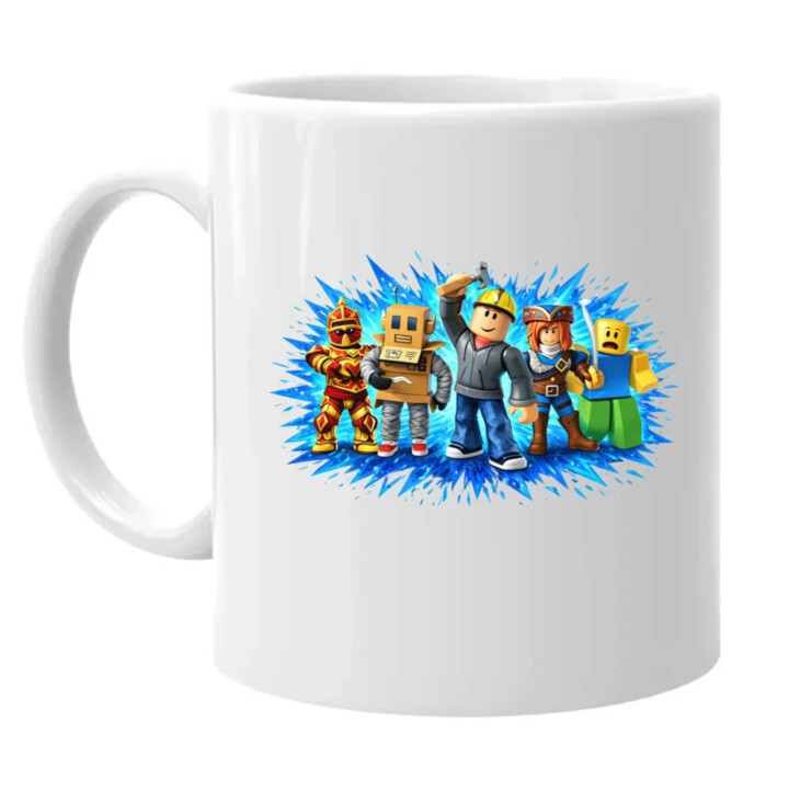 Partia – pre fanúšikov hry Roblox - keramický hrnček s potlačou