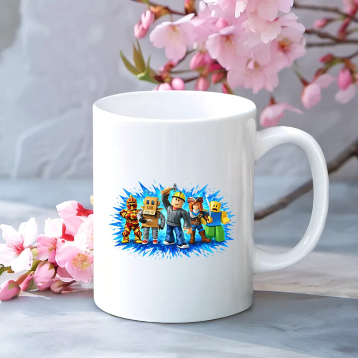 Partia – pre fanúšikov hry Roblox - keramický hrnček s potlačou