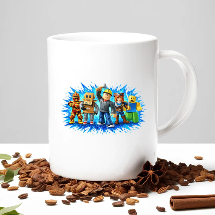 Partia – pre fanúšikov hry Roblox - keramický hrnček s potlačou