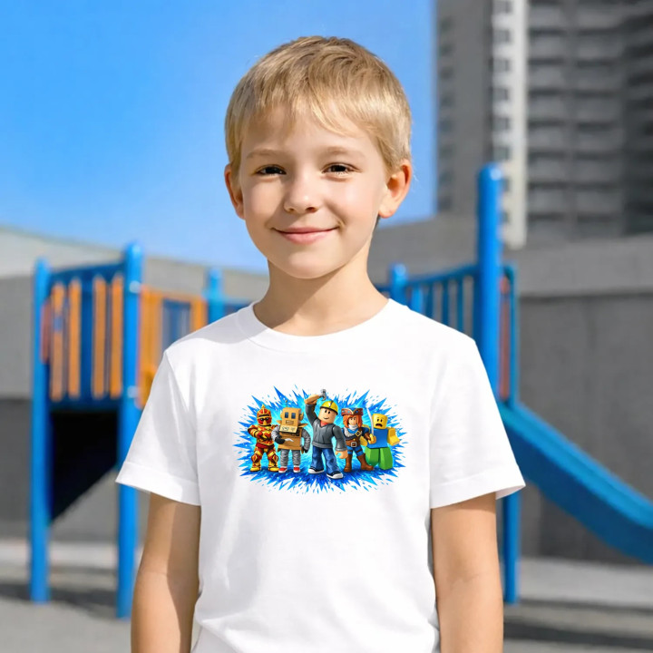 Partia – pre fanúšikov hry Roblox - detské tričko s potlačou