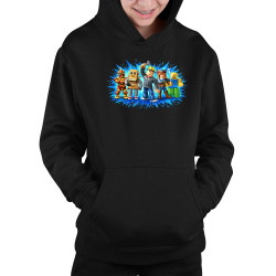 Partia – pre fanúšikov hry Roblox - detská mikina s kapucňou