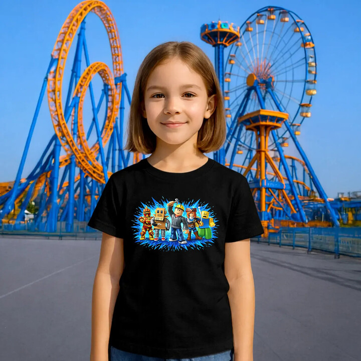 Partia - pre fanúšikov hry Roblox - detské tričko s potlačou