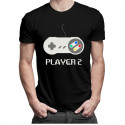 Player 2 v1 - Pánske tričko s potlačou