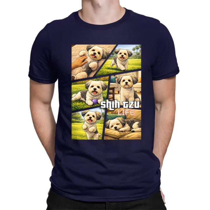 Shih Tzu Life - pánske tričko s potlačou