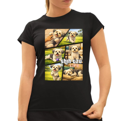 Shih Tzu Life - dámske tričko s potlačou