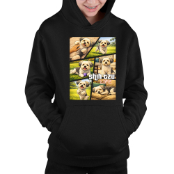 Shih Tzu Life - detská mikina s kapucňou