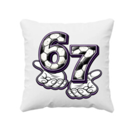 67 Football - vankúš s potlačou