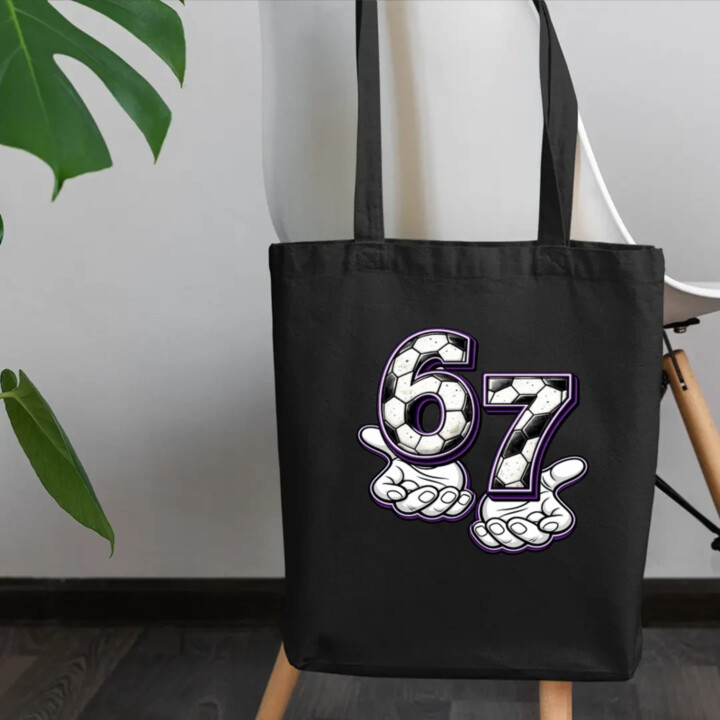 67 Football - taška s potlačou