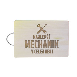 Najlepší mechanik v celej obci - doska na krájanie