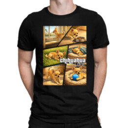 Chihuahua life - pánske tričko s potlačou