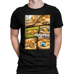 Chihuahua life - pánske tričko s potlačou