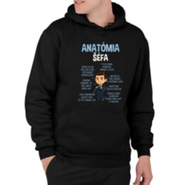 Anatómia šéfa  - pánska mikina s potlačou