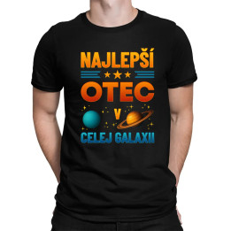 Najlepší otec v celej galaxii - pánske tričko s potlačou