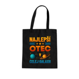 Najlepší otec v celej galaxii - taška s potlačou