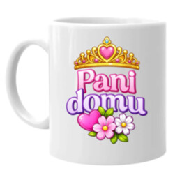 Pani domu - keramický hrnček s potlačou