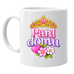 Pani domu - keramický hrnček s potlačou