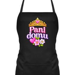 Pani domu - zástera s potlačou