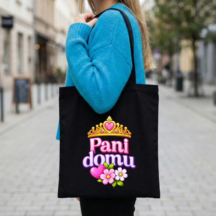 Pani domu - taška s potlačou