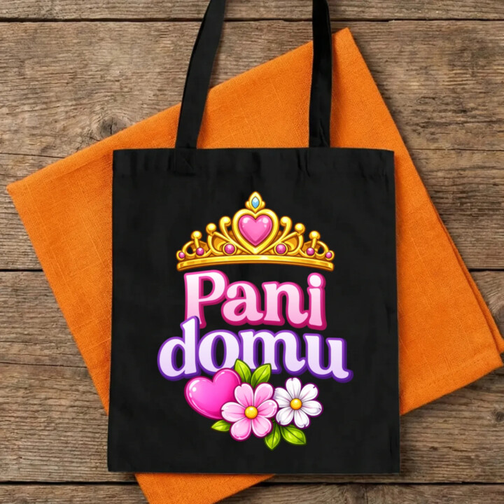 Pani domu - taška s potlačou