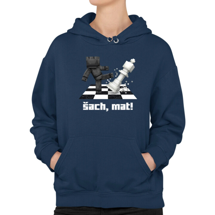 Šach, mat!  - dámska mikina s potlačou