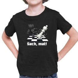 Šach, mat! - detské tričko s potlačou