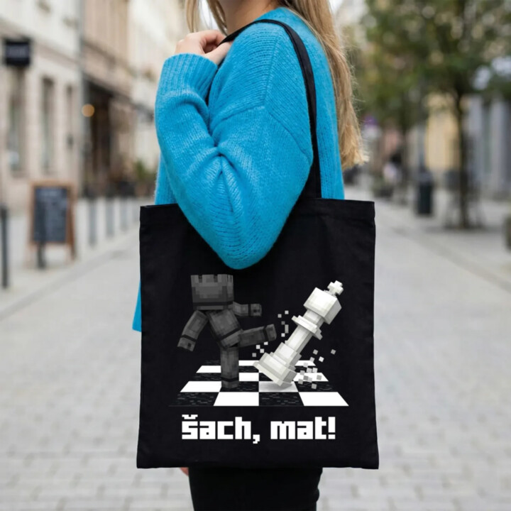 Šach, mat! - taška s potlačou