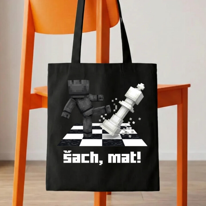 Šach, mat! - taška s potlačou