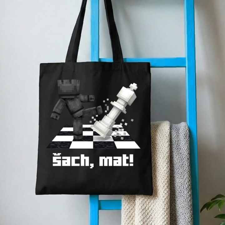 Šach, mat! - taška s potlačou