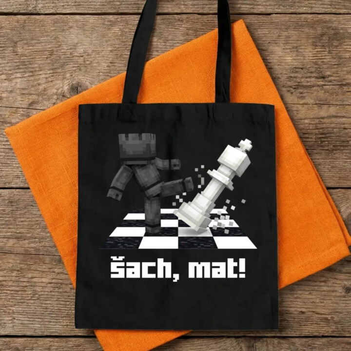 Šach, mat! - taška s potlačou