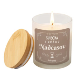 Sviečka s vôňou nadčasov - vonná sviečka ako darček
