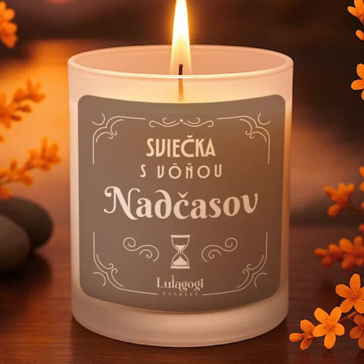 Sviečka s vôňou nadčasov - vonná sviečka ako darček