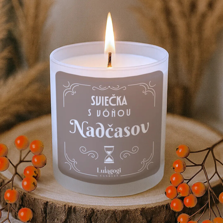 Sviečka s vôňou nadčasov - vonná sviečka ako darček