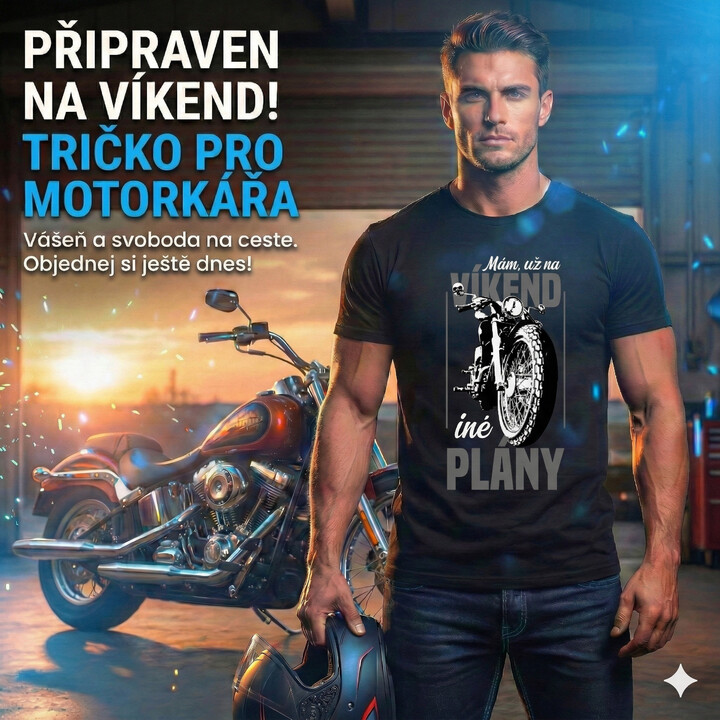 Mám, už na víkend iné plány - pánske tričko s potlačou