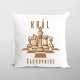 Kráľ šachovnice - vankúš s potlačou