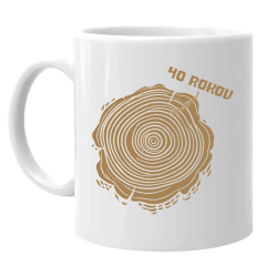 Letokruhy – 40 rokov - keramický hrnček s potlačou