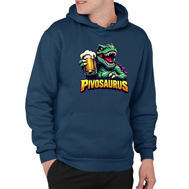 Pivosaurus  - pánska mikina s potlačou