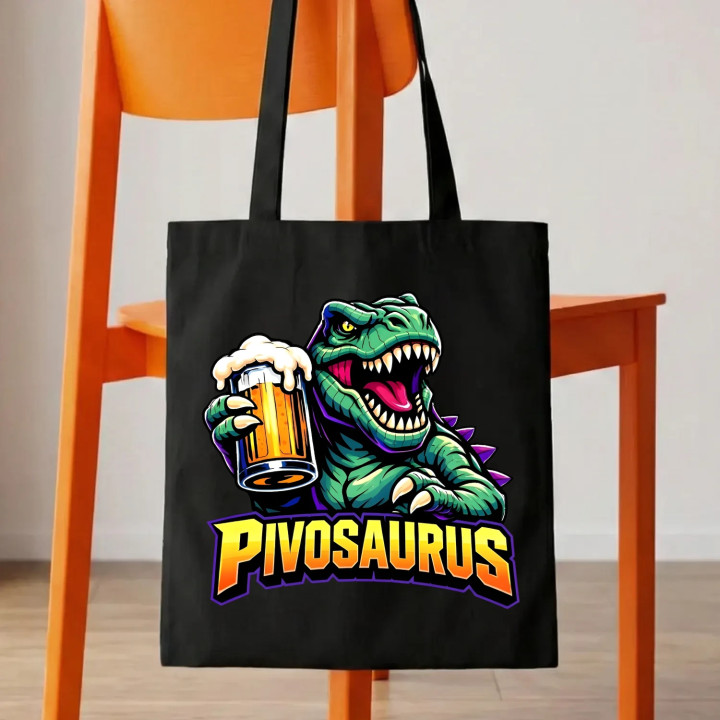 Pivosaurus - taška s potlačou